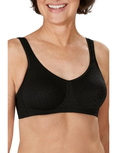 Soutien-gorge Mona sans armatures noir Amoena