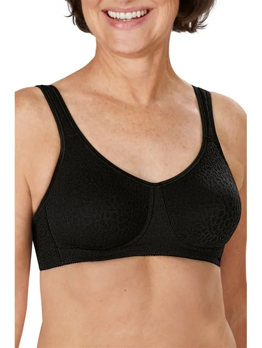 Soutien-gorge Mona sans armatures noir Amoena