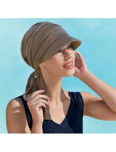 Casquette BRIANA CAP SOFT LINE SUN tan ELITE HAIR