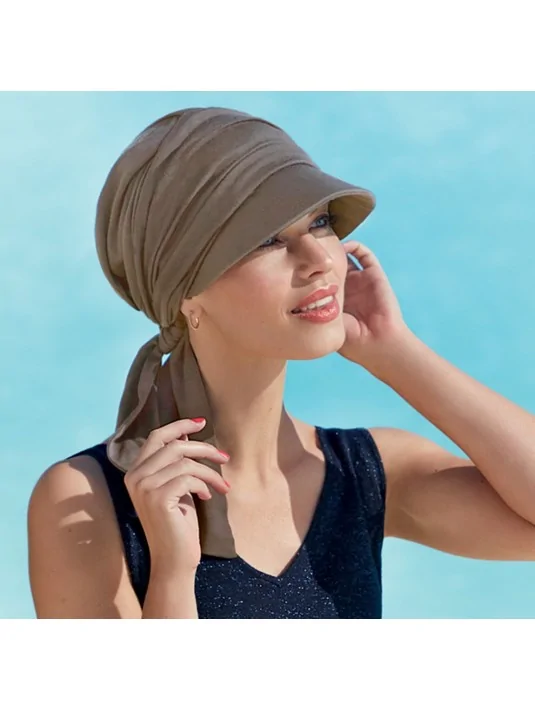 Casquette BRIANA CAP SOFT LINE SUN tan ELITE HAIR