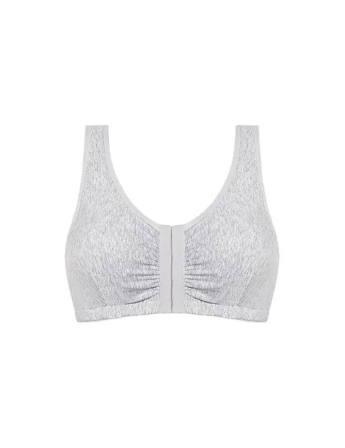 Soutien-gorge Fleur sans armatures gris Amoena