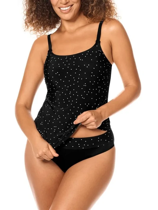 Tankini de bain Santa Maria Noir/blanc Amoena