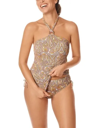 Bas de maillot de bain Marrakech taille moyenne Multicolore Amoena