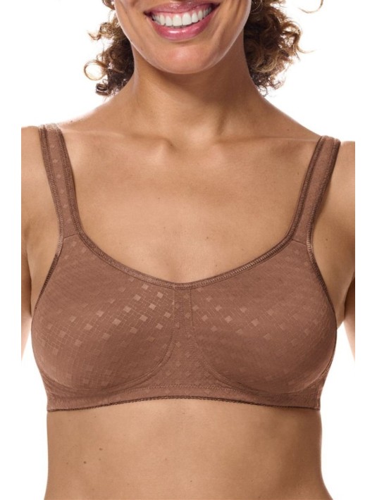 Soutien-gorge Tiana sans armatures Moka Amoena Soutien-gorge Tiana sans armatures Moka Amoena