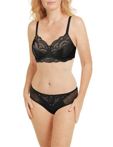 Soutien-gorge Karolina avec armatures AMOENA (Noir/sable)