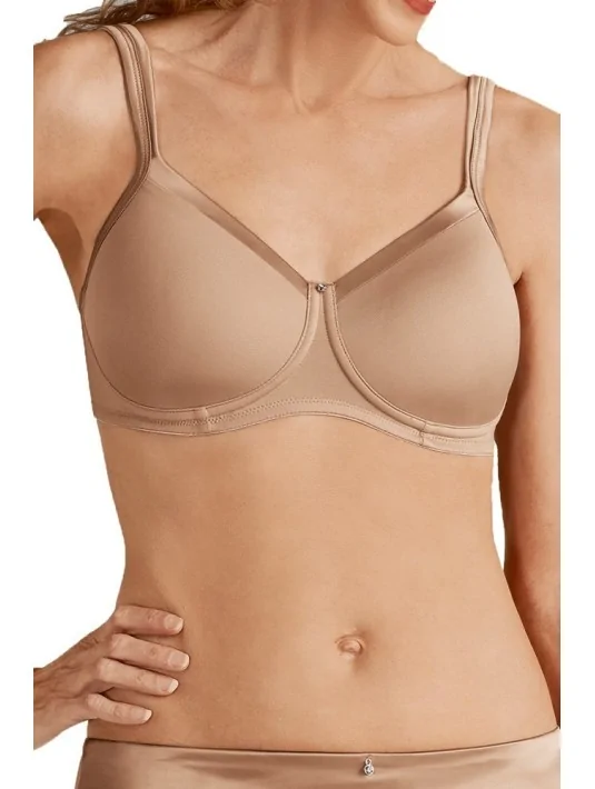 Soutien-gorge Lara paddé Sable sans armatures AMOENA (Nude)