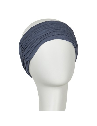 Bandeau KARMA Bleu ardoise ELITE HAIR - CHRISTINE HEADWEAR