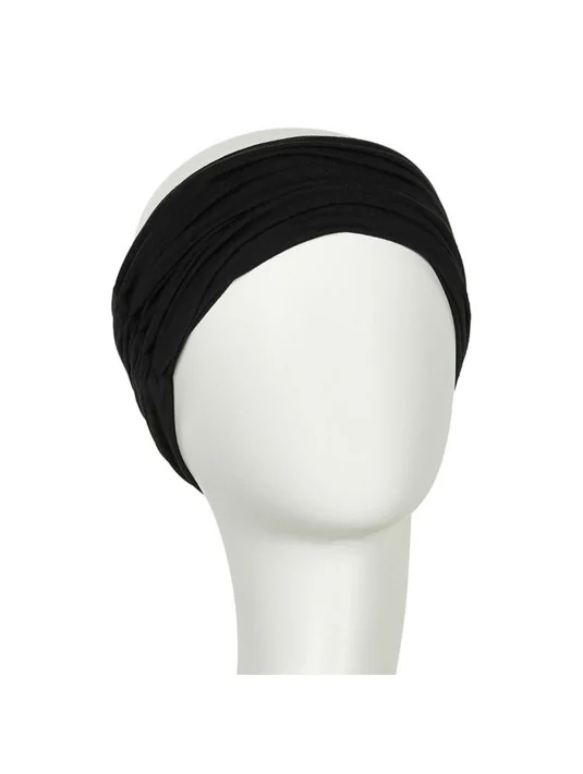 Bandeau KARMA Noir ELITE HAIR - CHRISTINE HEADWEAR