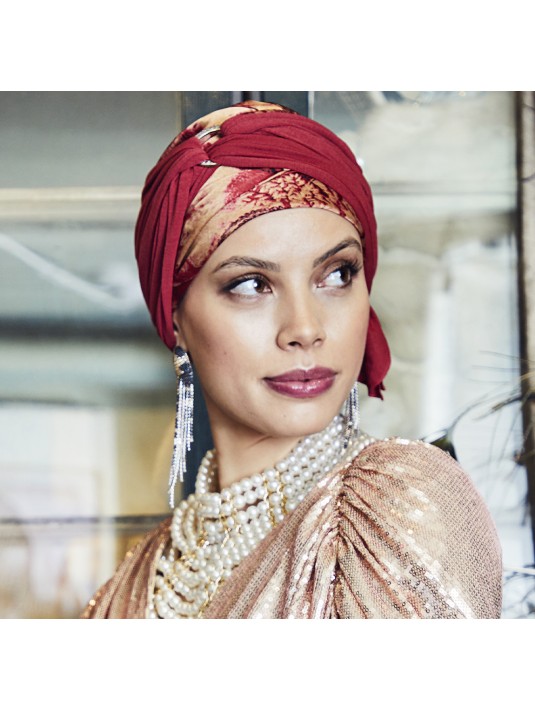 Turban BOHO Valentino ELITE HAIR - CHRISTINE HEADWEAR