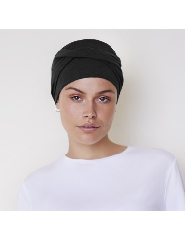 Viva CALIN COTON Deep Black ELITE HAIR - CHRISTINE HEADWEAR