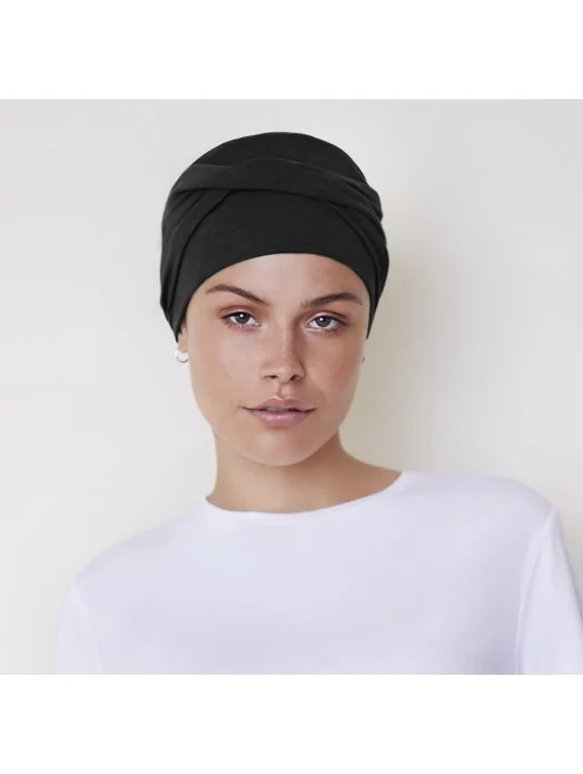 Viva CALIN COTON Deep Black ELITE HAIR - CHRISTINE HEADWEAR