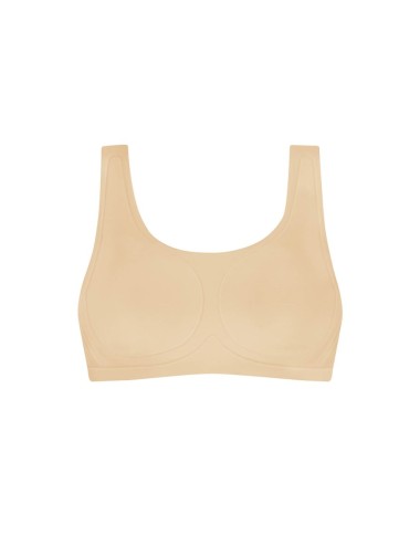 Brassière soutien-gorge Linda sans armatures Sable beige pour prothèses mammaires Amoena