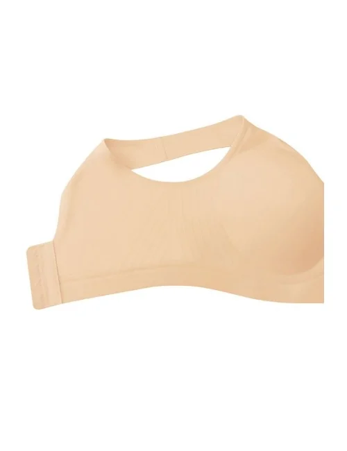 Brassière soutien-gorge Linda sans armatures Sable beige pour prothèses mammaires Amoena