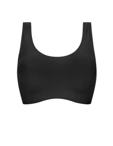 Brassière soutien-gorge Linda sans armatures Noir Black pour prothèses mammaires Amoena