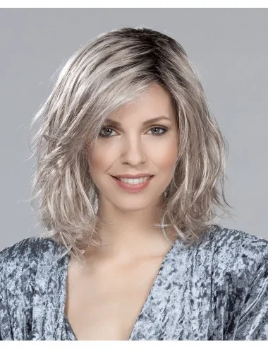 Perruque synthétique Destiny Mono Part Darksnow rooted Hairpower Ellen Wille