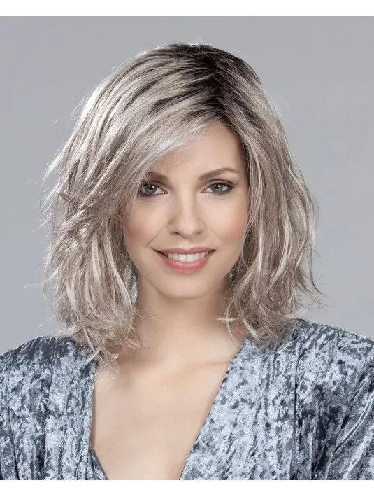 Perruque synthétique Destiny Mono Part Darksnow rooted Hairpower Ellen Wille