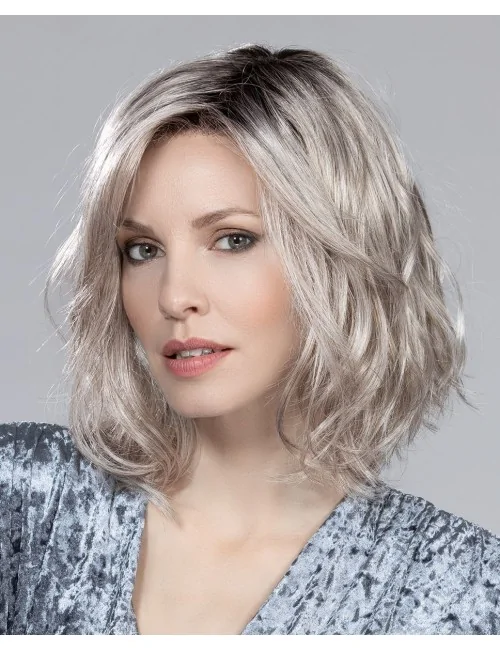 Perruque synthétique Destiny Mono Part Darksnow rooted Hairpower Ellen Wille