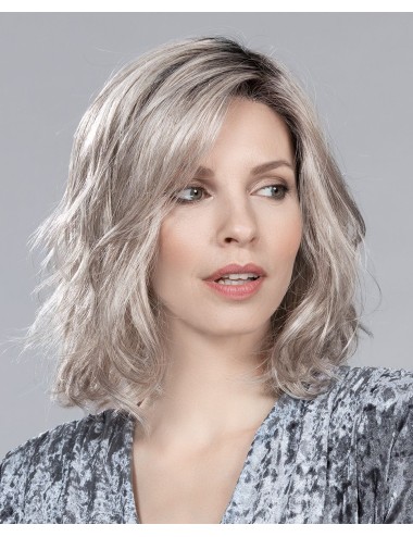 Perruque synthétique Destiny Mono Part Darksnow rooted Hairpower Ellen Wille