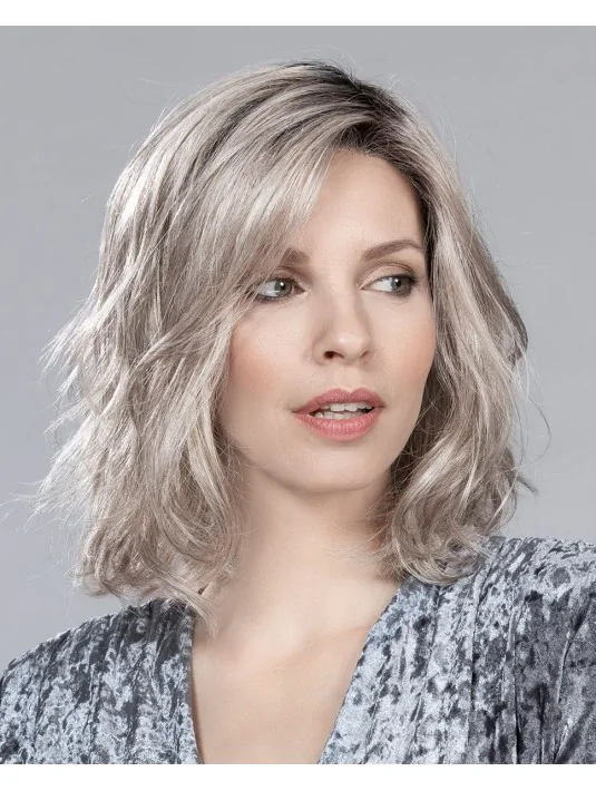 Perruque synthétique Destiny Mono Part Darksnow rooted Hairpower Ellen Wille