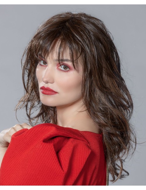 Perruque synthétique Flash Mono Part Darkchocolate mix Hairpower Ellen Wille
