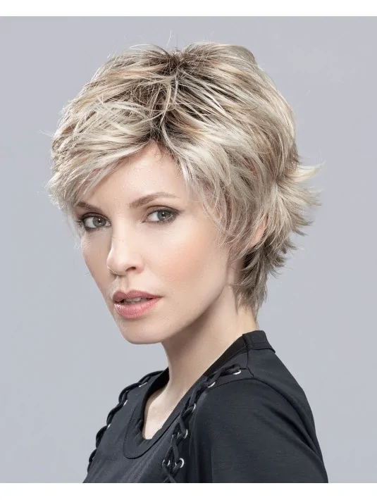 Perruque synthétique Flip Mono Pearlblonde rooted Hairpower Ellen Wille