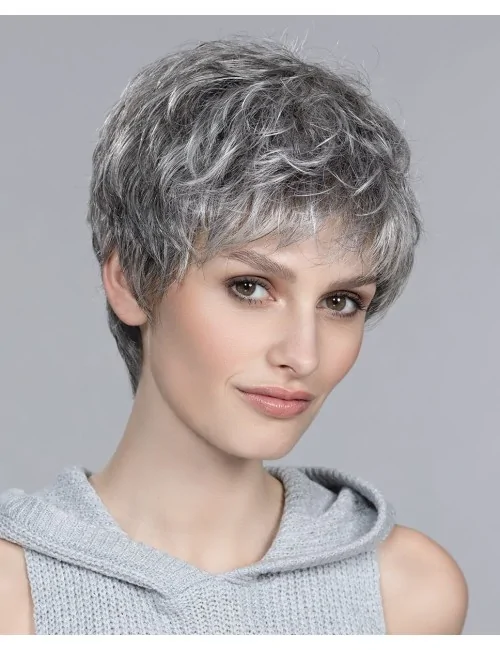 Perruque synthétique Foxy Salt pepper mix Hairpower Ellen Wille