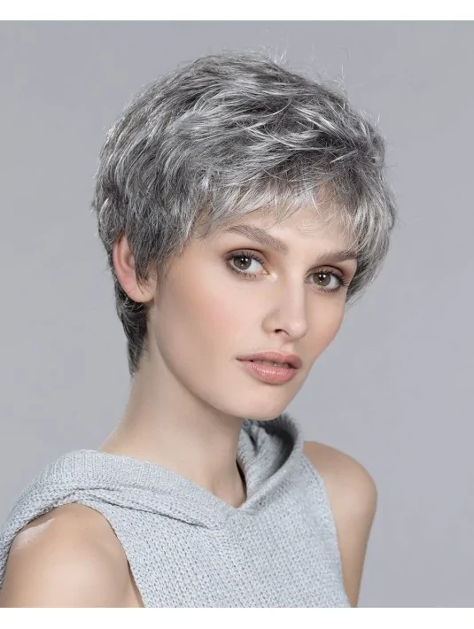 Perruque synthétique Foxy Mono Salt pepper mix Hairpower Ellen Wille