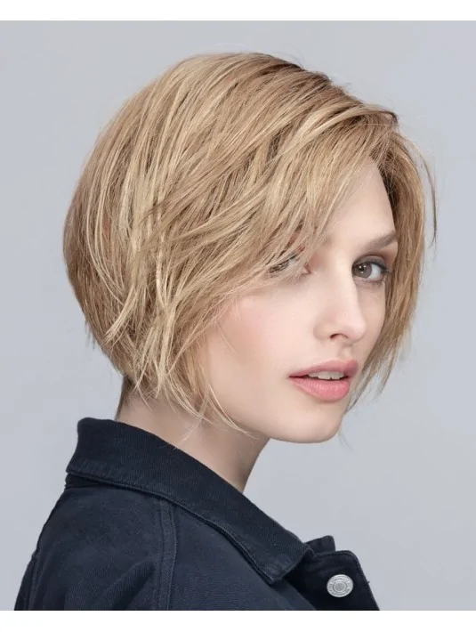 Perruque synthétique carré pour femme Talia Mono Part gingerblonde rooted Ellen Wille