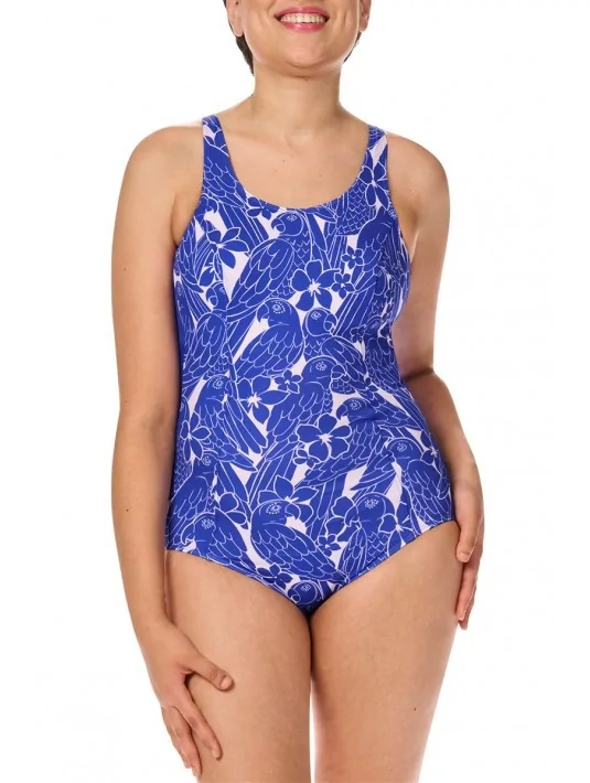 Maillot de bain une pièce Azores FB Royal Blue / White Amoena