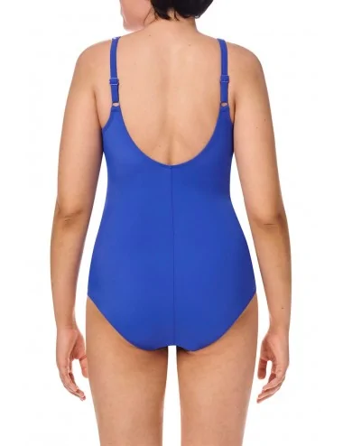 Maillot de bain une pièce Azores FB Royal Blue / White Amoena