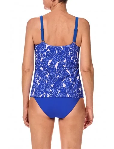 Tankini de bain Azores royal blue / white Amoena