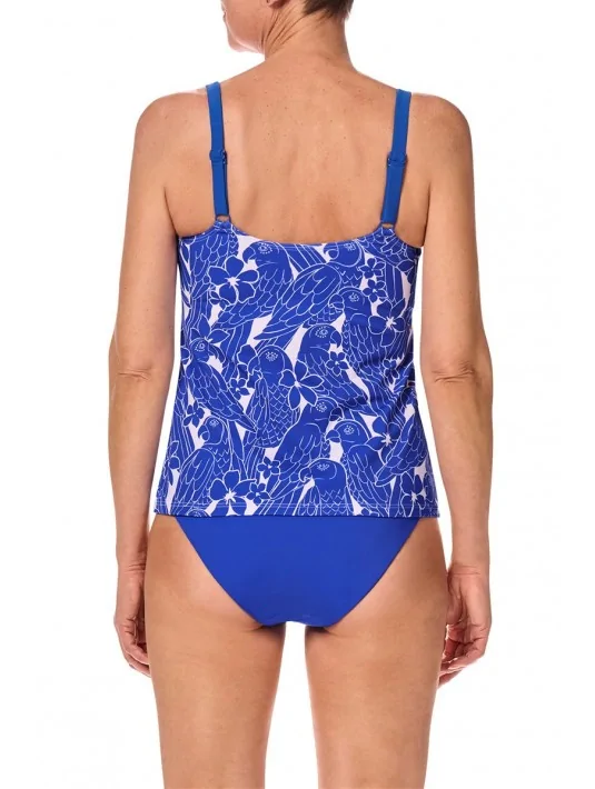 Tankini de bain Azores royal blue / white Amoena