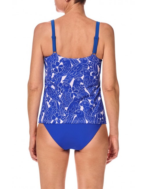 Tankini de bain Azores royal blue / white Amoena
