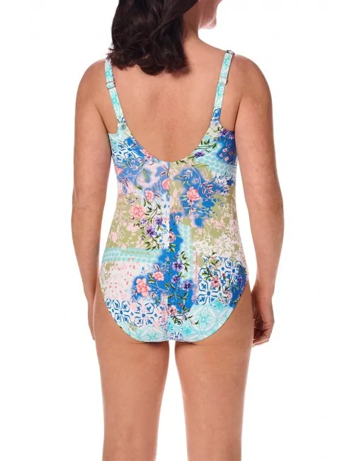 Maillot de bain une pièce Paxos Blue / Multi Amoena