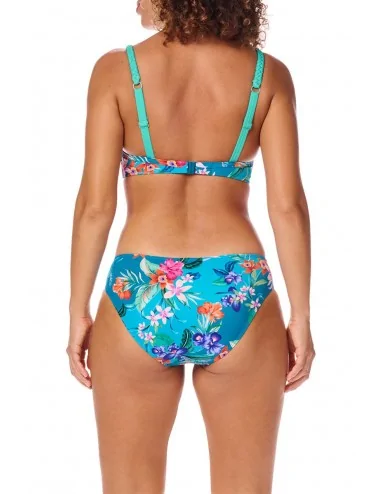 Haut de maillot paddé Alvor sans armatures Turquoise/Multi Amoena