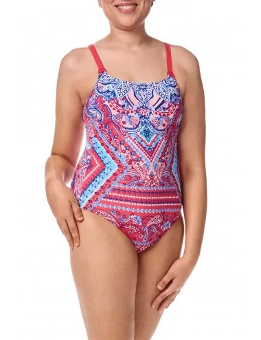 Maillot de bain une pièce Barbados Hot pink / multi amoena