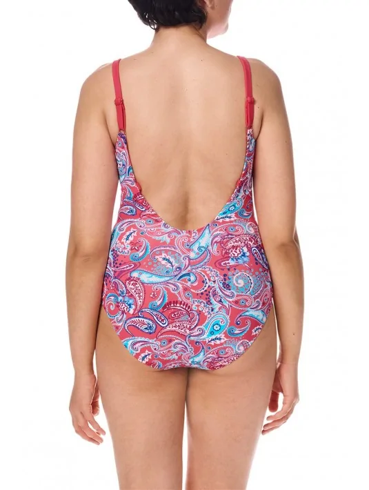 Maillot de bain une pièce Barbados Hot pink / multi amoena