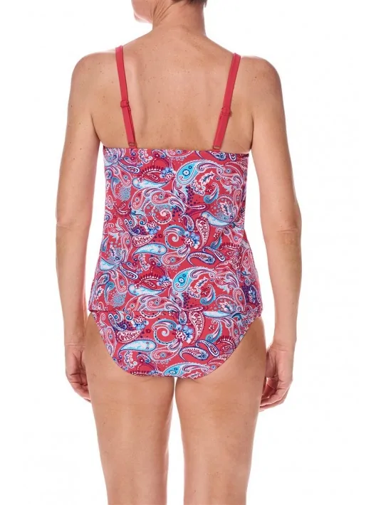 Tankini de bain Barbados hot pink multi amoena