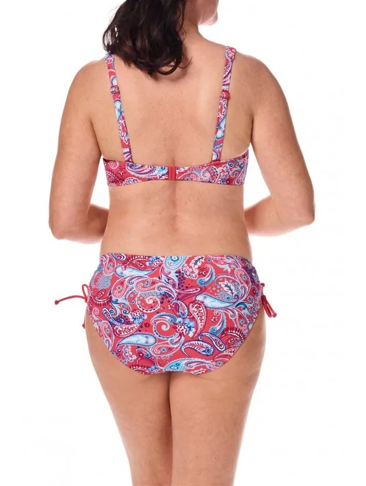 Haut de maillot de bain Barbados sans armatures Hot pink / Multi amoena