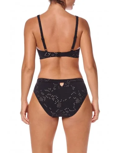 Haut de maillot de bain Makri sans armatures Noir / Sable Amoena