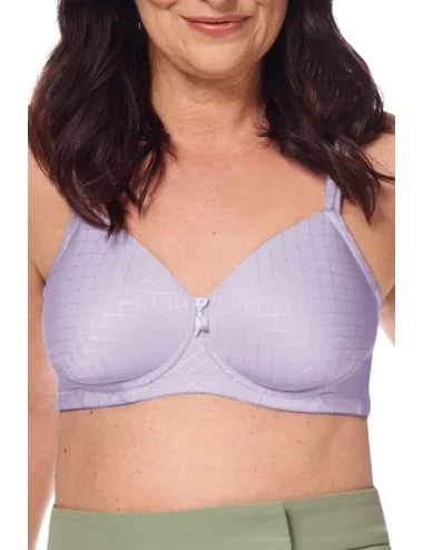 Soutien-gorge Cara paddé sans armatures lavande amoena