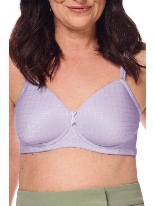 Soutien-gorge Cara paddé sans armatures lavande amoena Soutien-gorge Cara paddé sans armatures lavande amoena