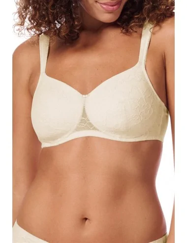 Soutien-gorge Camilla paddé sans armatures blanc cassé Off-white amoena