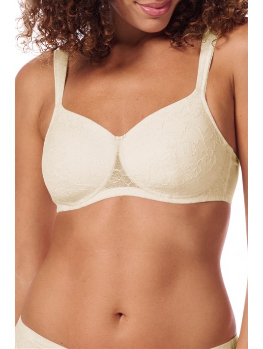 Soutien-gorge Camilla paddé sans armatures blanc cassé Off-white amoena Soutien-gorge Camilla paddé sans armatures blanc cassé Off-white amoena