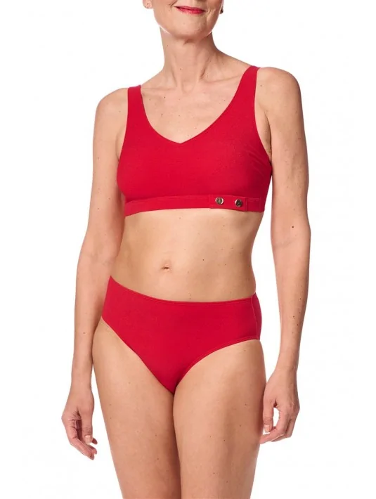 Bas de maillot de bain Chile pour femme rouge Amoena