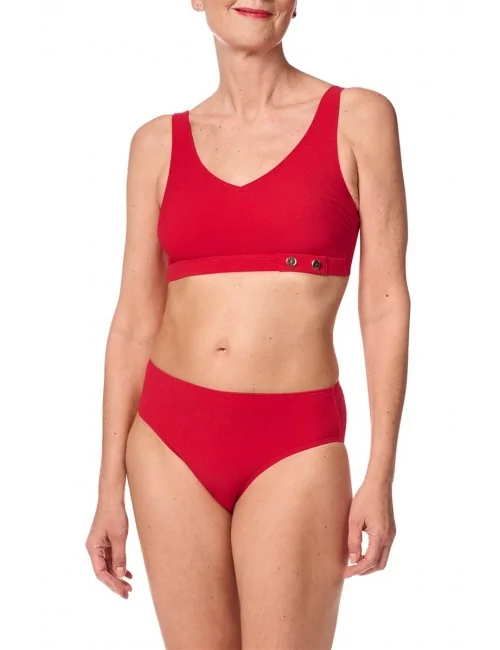 Bas de maillot de bain Chile pour femme rouge Amoena