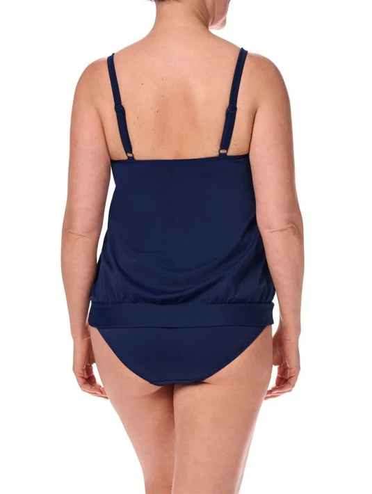 Blouson de bain Thassos bleu navy / multi amoena