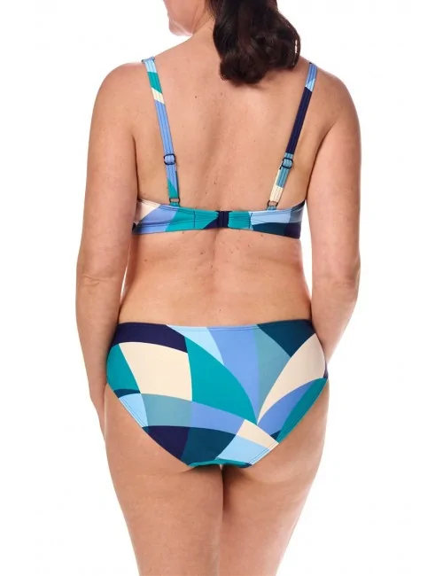 Haut de maillot de bain Lisbon sans armatures jade multi amoena