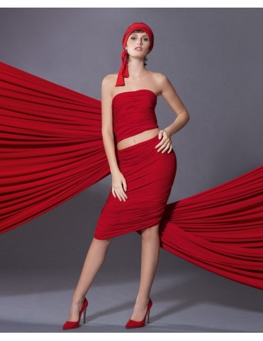 Turban AMA cherry/red ELLEN WILLE