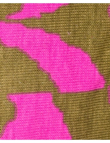 Bonnet COMFORT CAP magenta olive ELLEN WILLE
